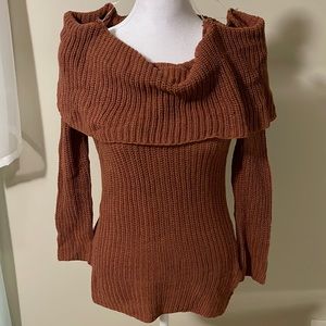 Charlotte Russe off the shoulder sweater